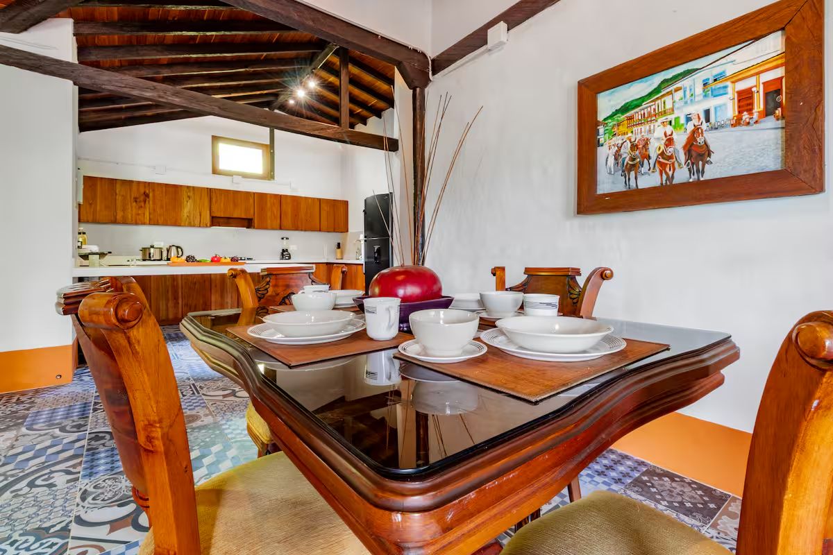 Cocina y huerta